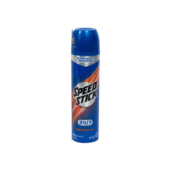 Desodorante Antitranspirante Xtreme Ultra en Aerosol Speed Stick 91 Gramos